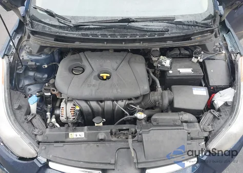 2013 Hyundai Elantra Gls from USA, damaged, VIN KMHDH4AE9DU798620